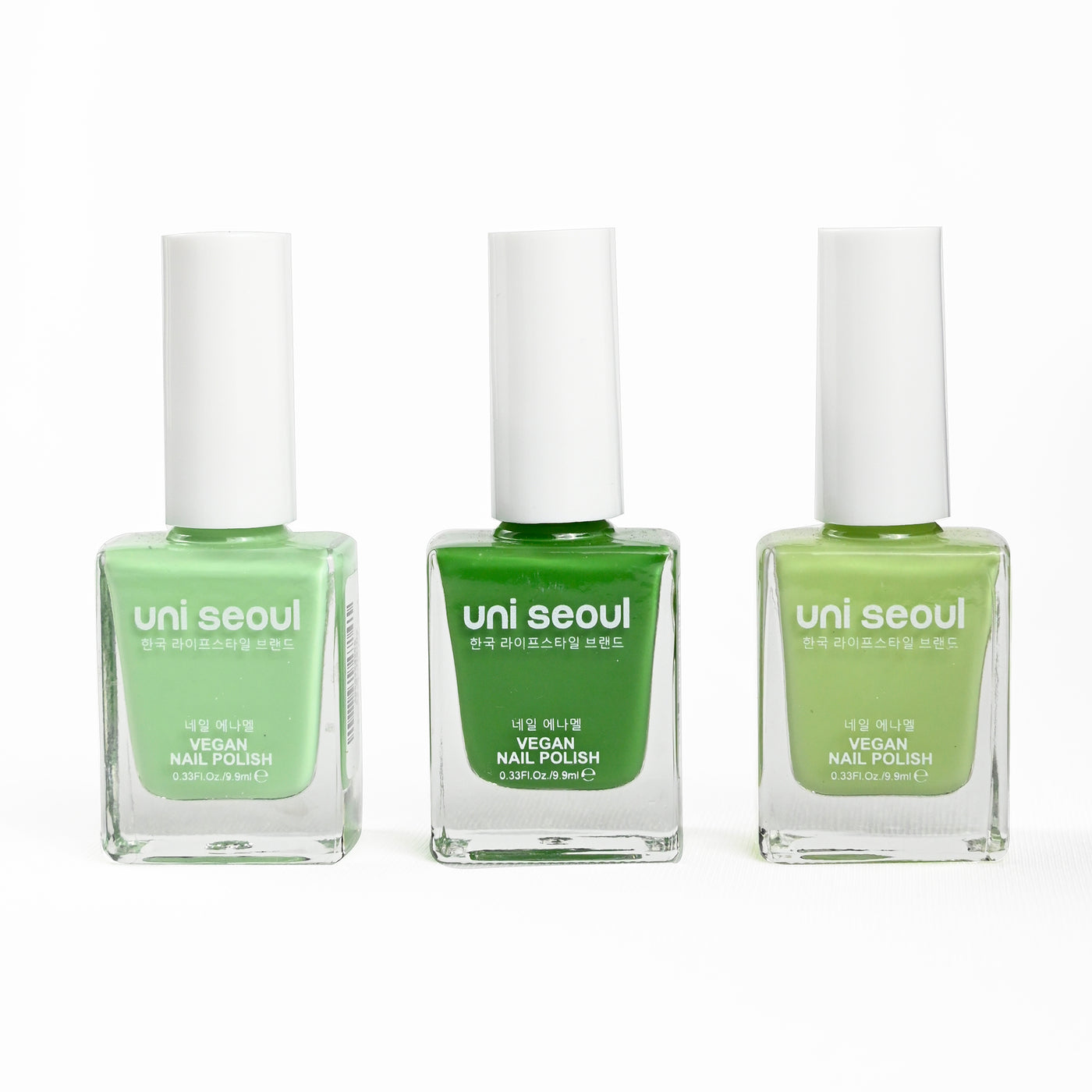 Uni Seoul Forest Friends Trio Nail Enamel Set