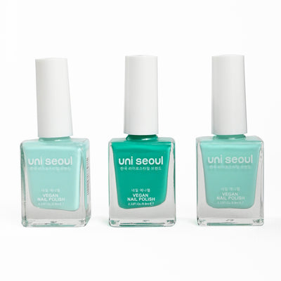 Uni Seoul Ocean Oasis Trio Nail Enamel Set