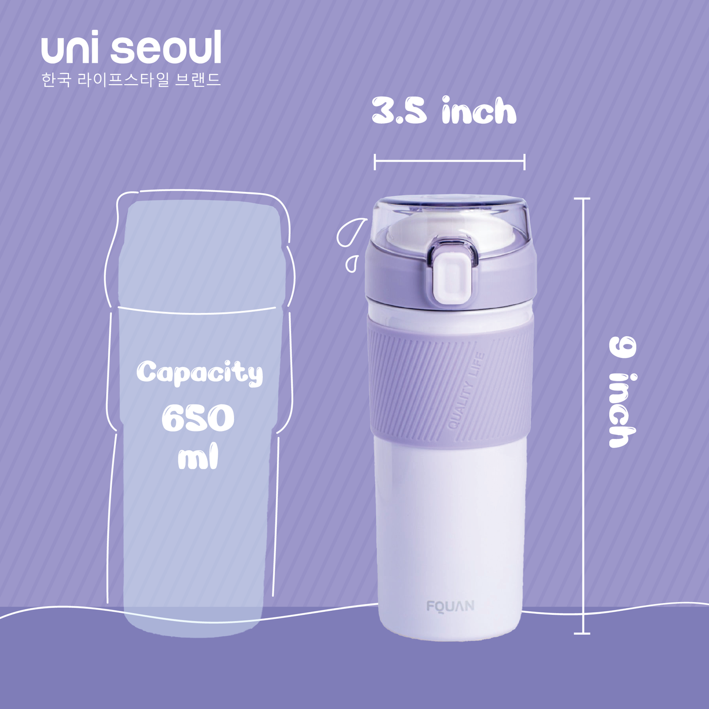 Stainless Steel Insulation Tumbler I 650 ml