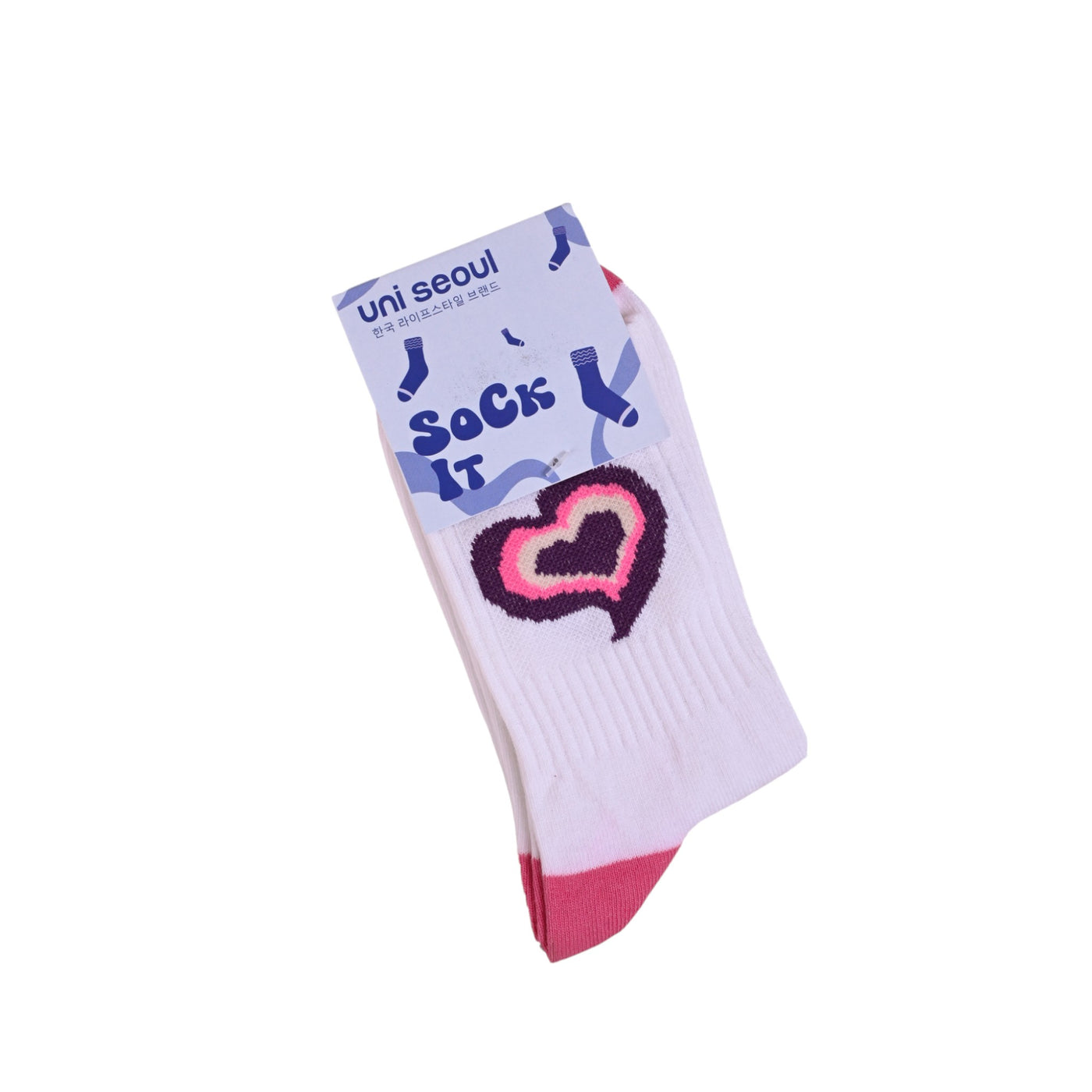 Bold Heart Socks