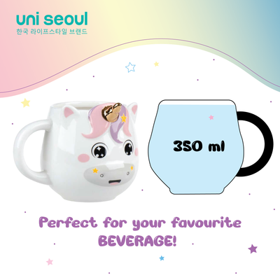 Unicorn Magic Ceramic Coffee Mug - 350 ml