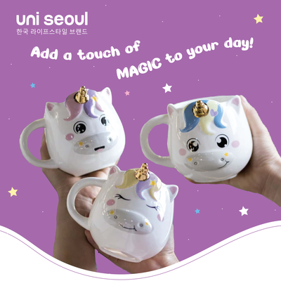 Unicorn Magic Ceramic Coffee Mug - 350 ml