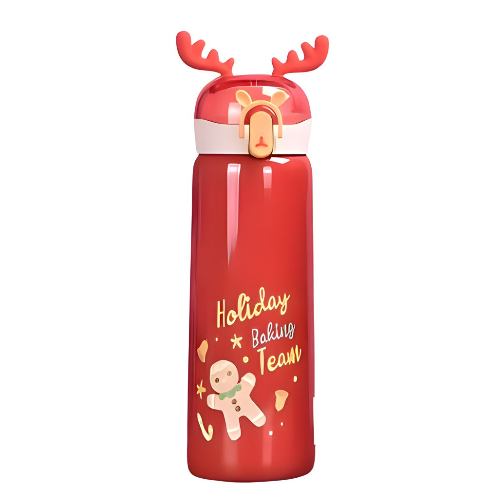 Holiday Joy Stainless Steel Water Bottle I 450ML