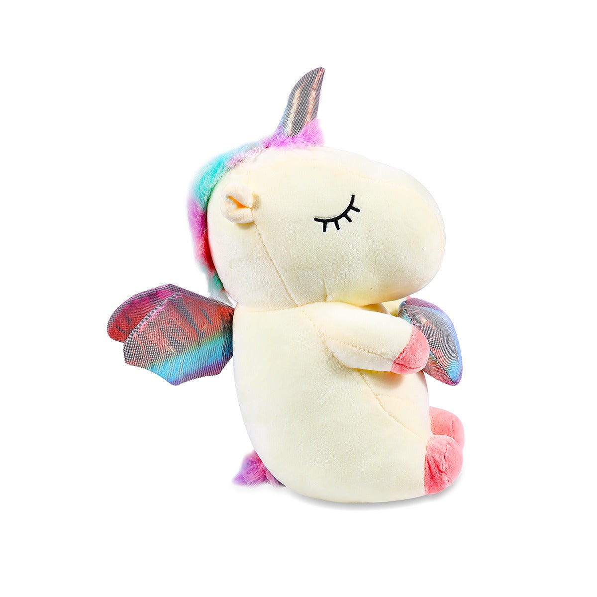 Winged Unicorn Heart Plush Toy | 30 CM