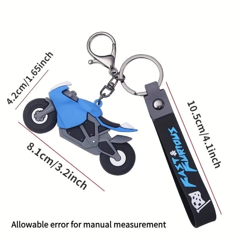 Premium 3D Motorbike Key Chain