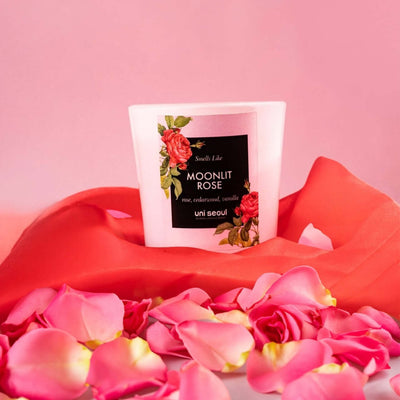 Moonlit Rose Scented Candle