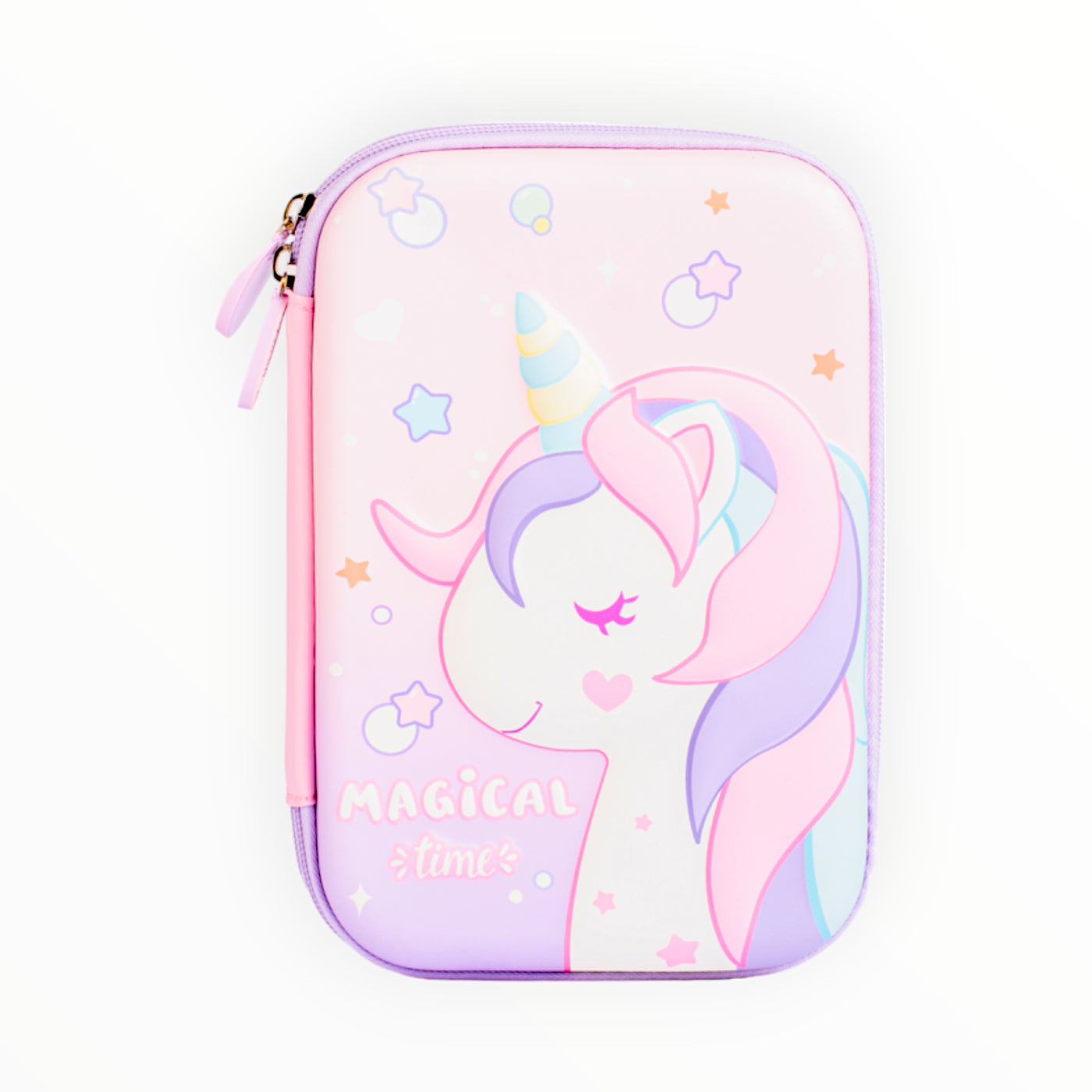 3D Unicorn Print Pencil Pouch Big