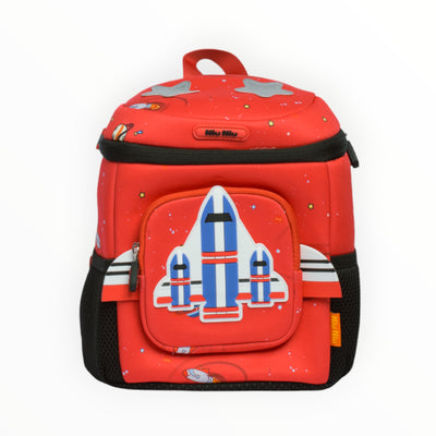 3D Rocket Kindergarten Backpack