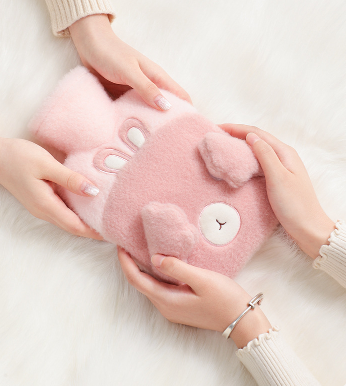 Bear Hot Water Bag with Cute Soft Cover
