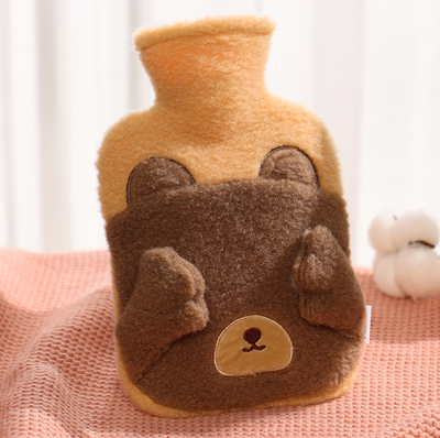 Bear Hot Water Bag with Cute Soft Cover