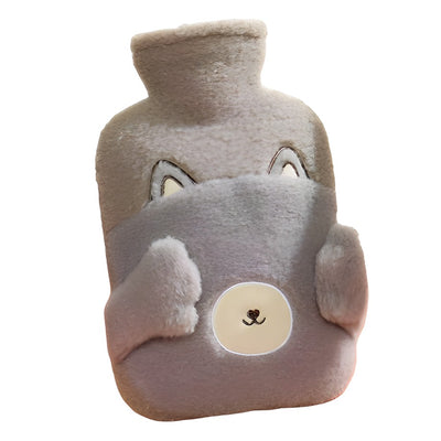 Bear Hot Water Bag with Cute Soft Cover