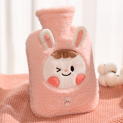 Rabbit Hot Water Bag with Cute Soft Cover