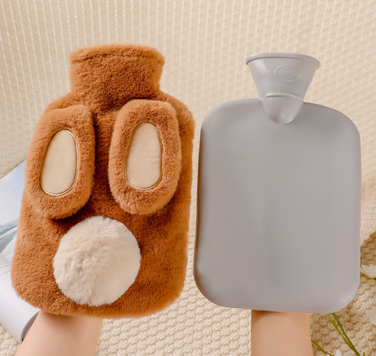 Hot Water Bag with Cute Soft Cover