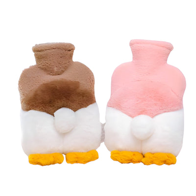 Hot Water Bag with Cute Plush Soft Cover
