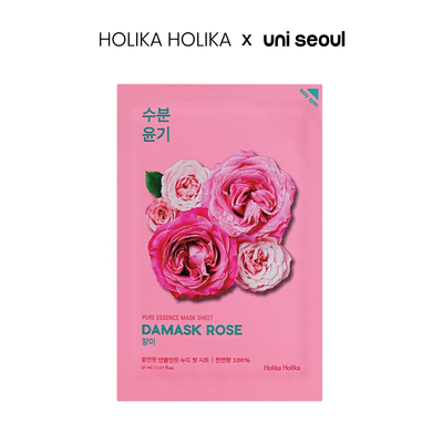 Pure Essence Mask Sheet Damask Rose 20EA (23ml)