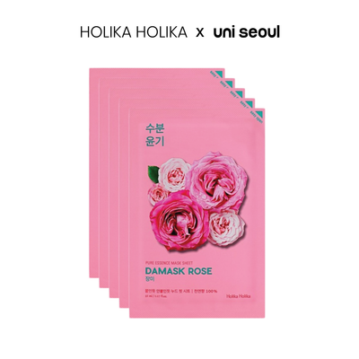 Pure Essence Mask Sheet Damask Rose 20EA (23ml)