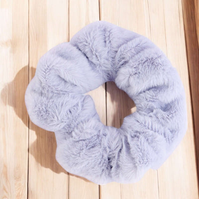 Korean Style Furry Hair Scrunchie