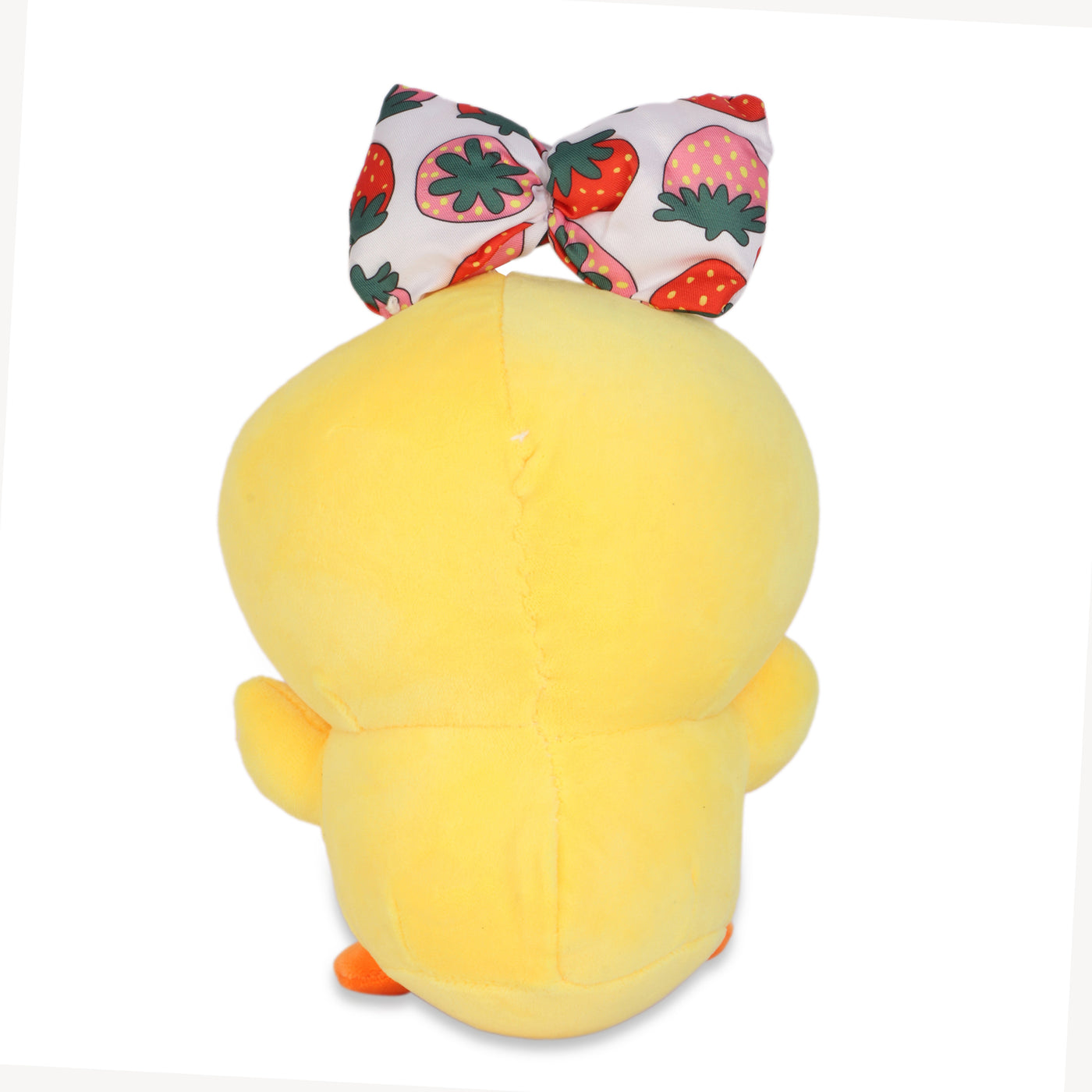 Baby Duck Plush Toy with Bow, 25 CM