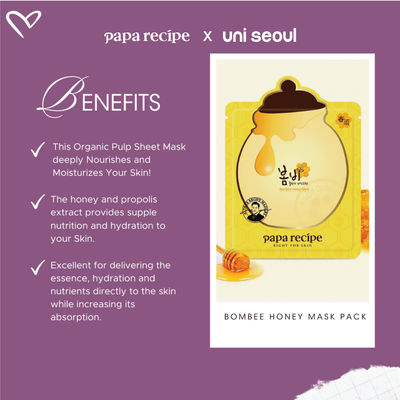 Bombee Honey Face Mask 10EA