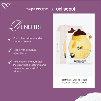 Bombee Whitening Honey Mask 10EA