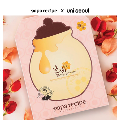 Bombee Rose Gold Honey Mask 10EA