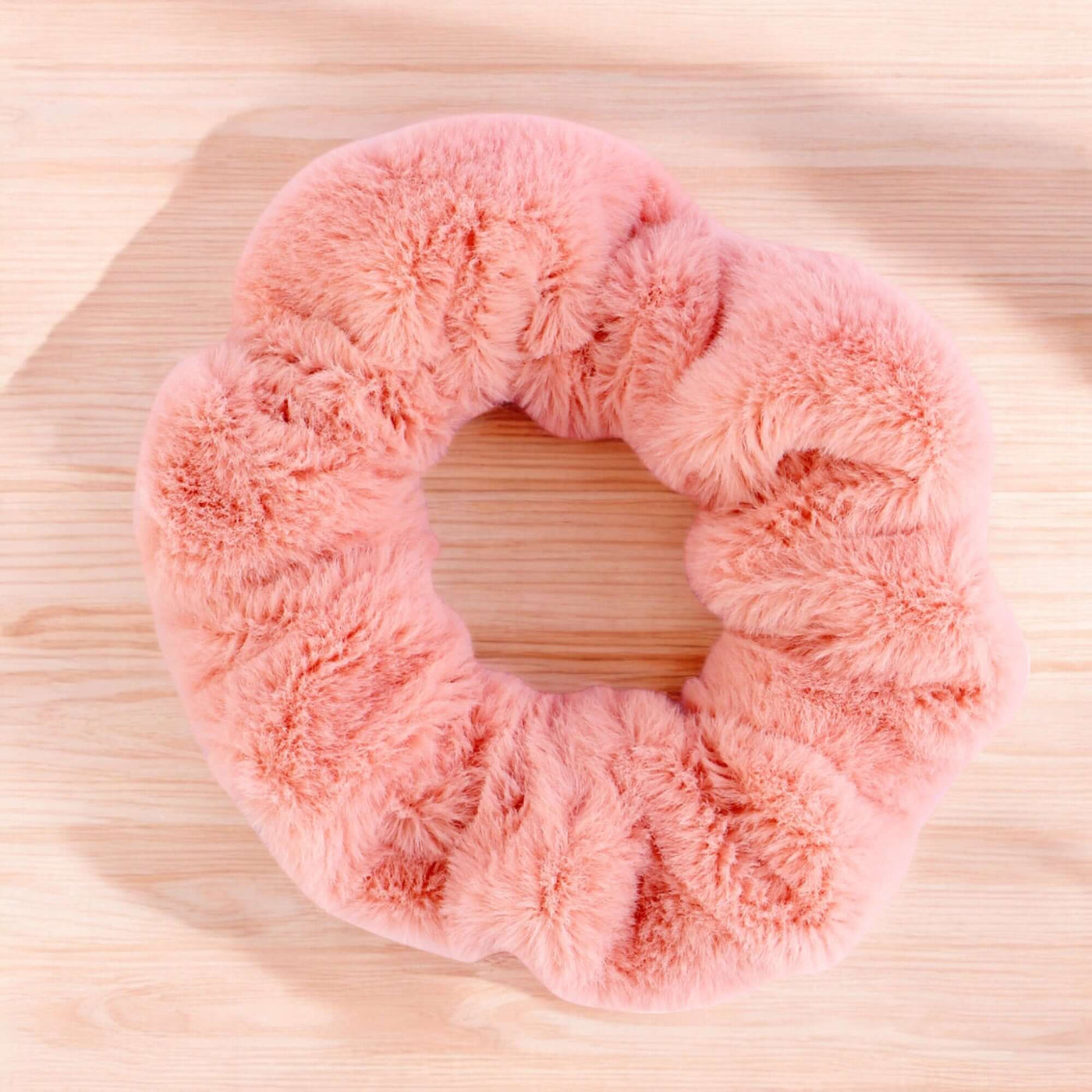 Korean Style Furry Hair Scrunchie