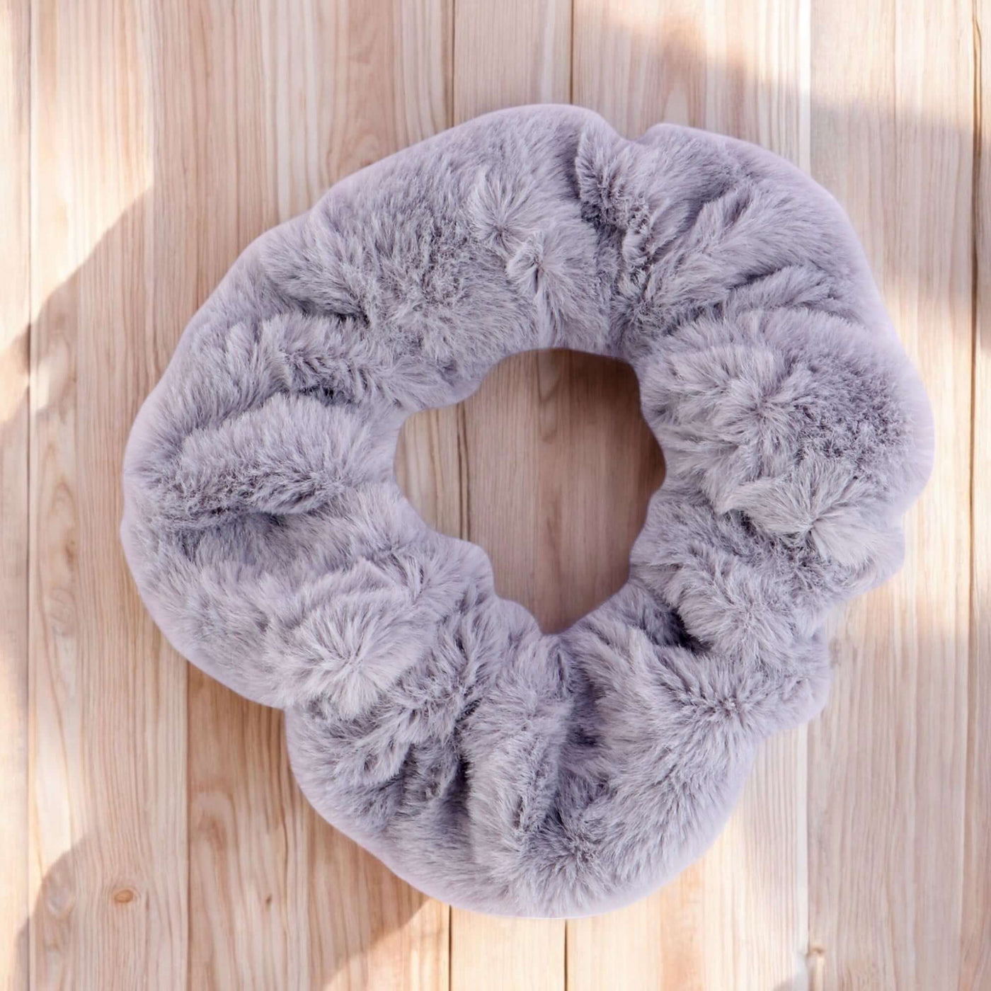 Korean Style Furry Hair Scrunchie