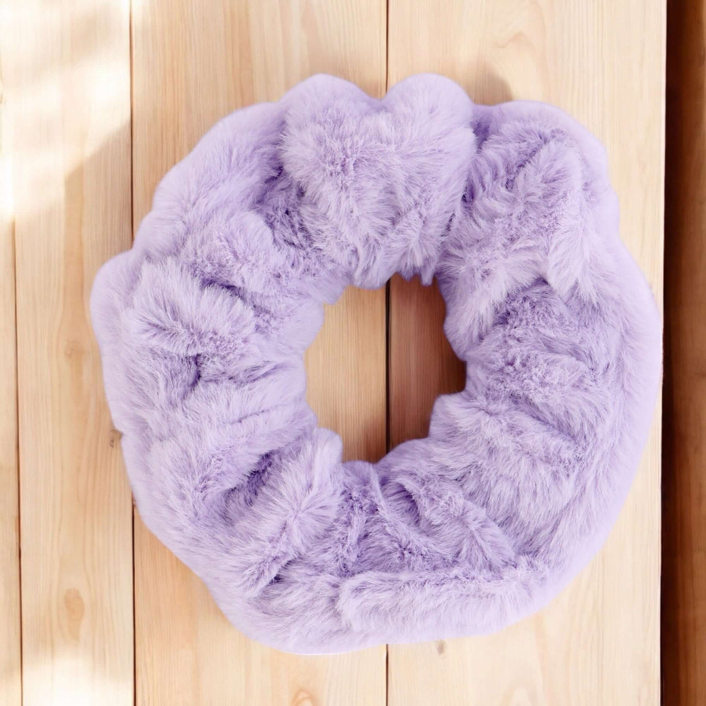 Korean Style Furry Hair Scrunchie