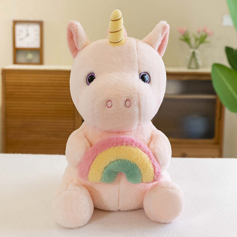 Rainbow Unicorn Plush Toy