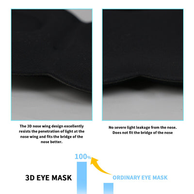 3D Cloud Soft Padded Eye Mask
