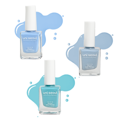 Uni Seoul Aqua Dream Trio Nail Enamel Set