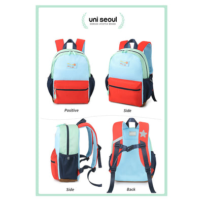 K-Style Versatile Colorful School Bag