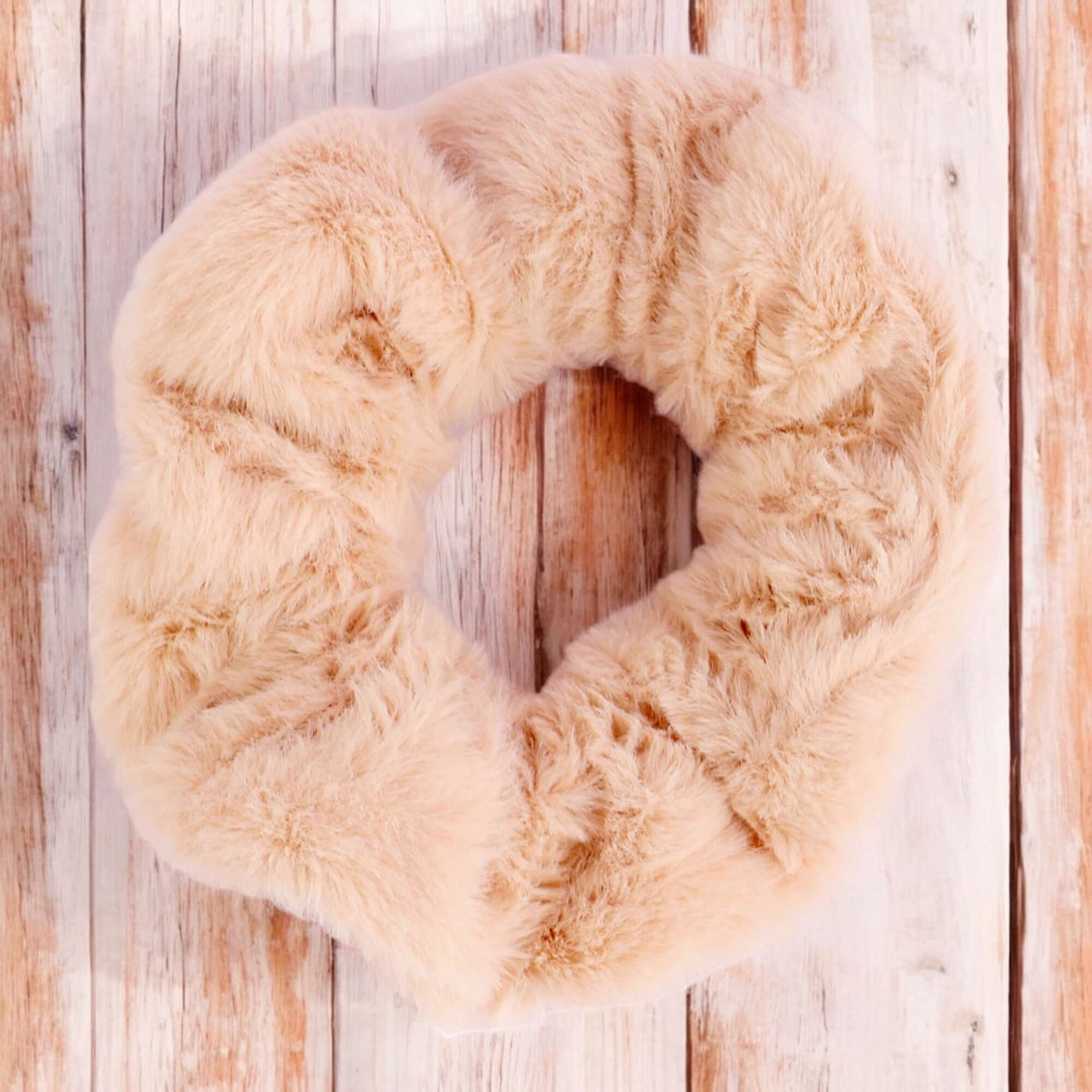 Korean Style Furry Hair Scrunchie