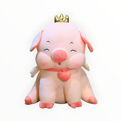 Crown Pig Plushie I 30 CM