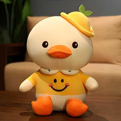 Duck Plush Toy with Hat Family - Set of 3 (S,M,L)
