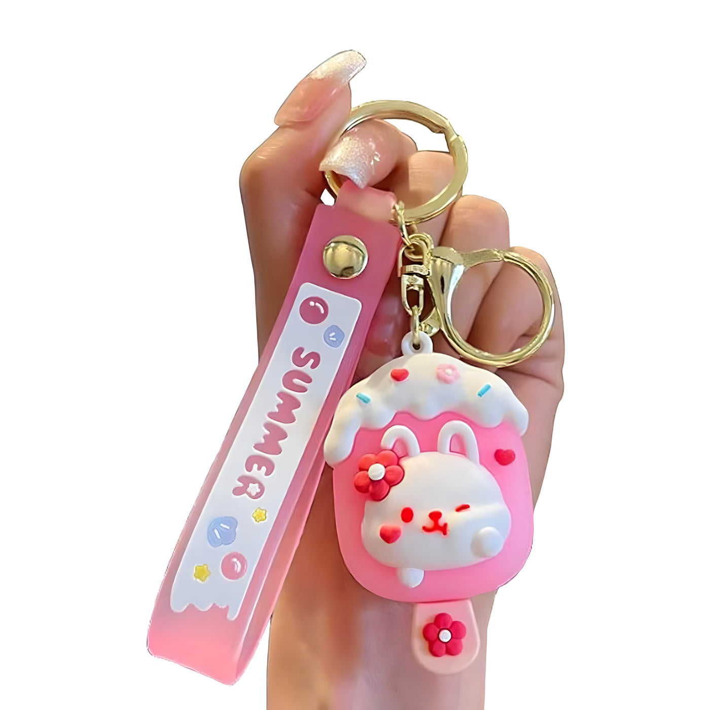 Cute 3D Candy Premium Keychain