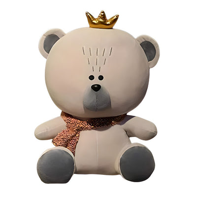 Crown Teddy Bear Plush Toy I 55 CM