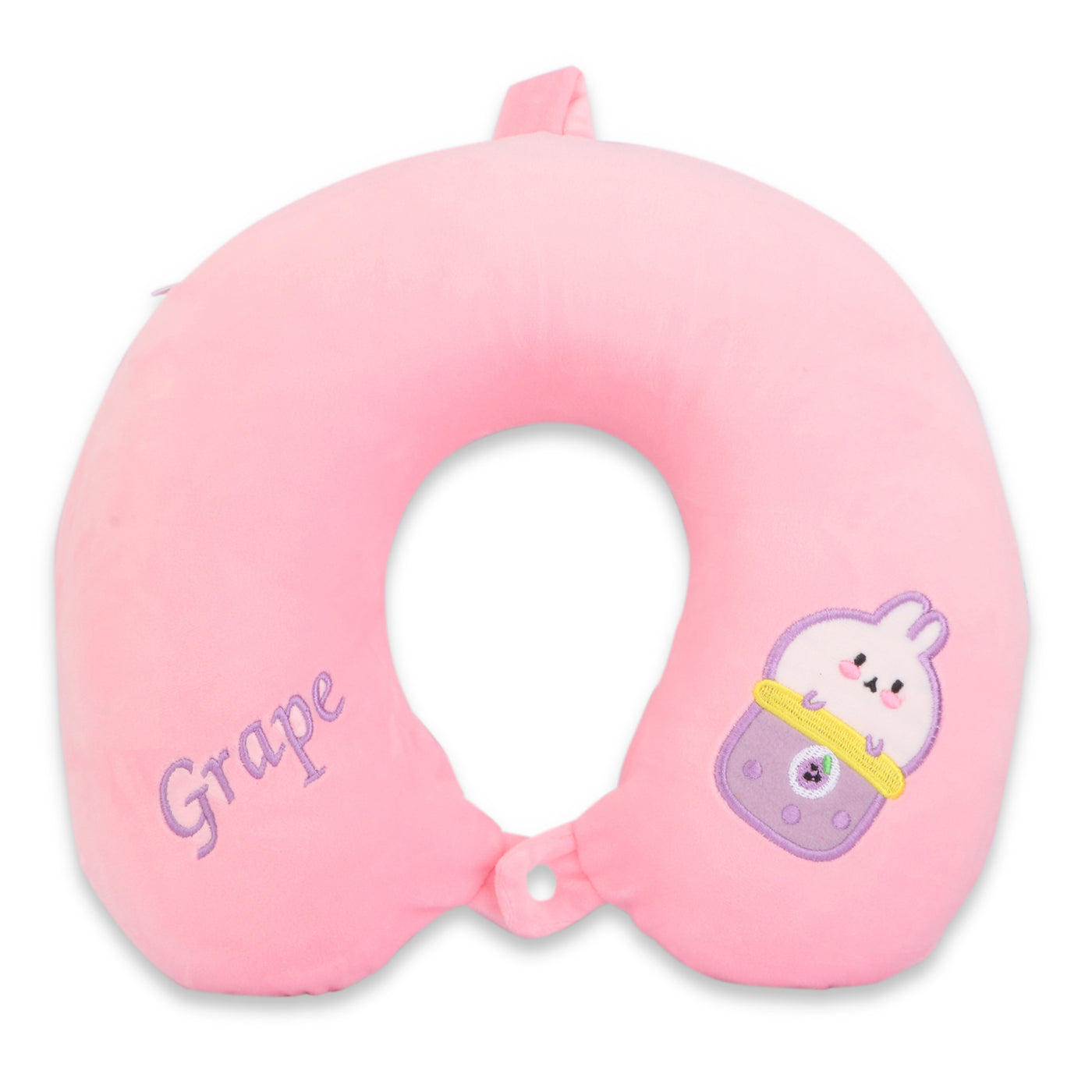 Cute Neck Pillow & Eye Patch Set, Grape