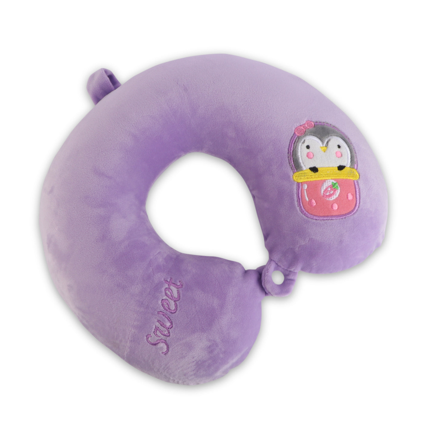 Cute Neck Pillow & Eye Patch Set, Sweet