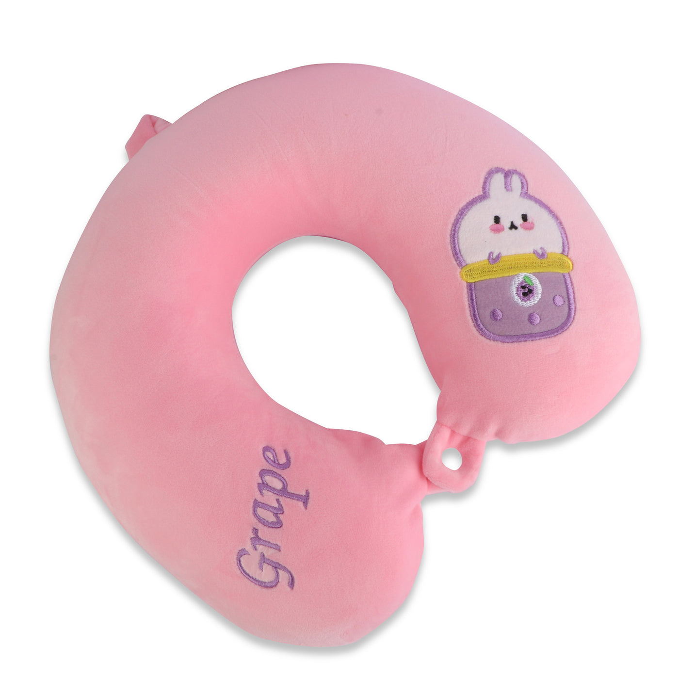 Cute Neck Pillow & Eye Patch Set, Grape