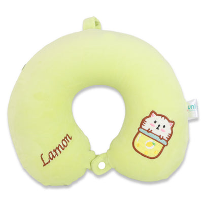 Cute Neck Pillow & Eye Patch Set, Lamon