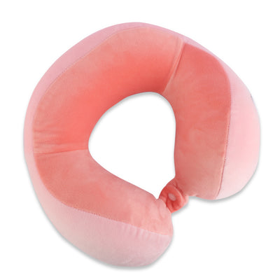 Curvy Comfort Neck Pillow - Coral Pink