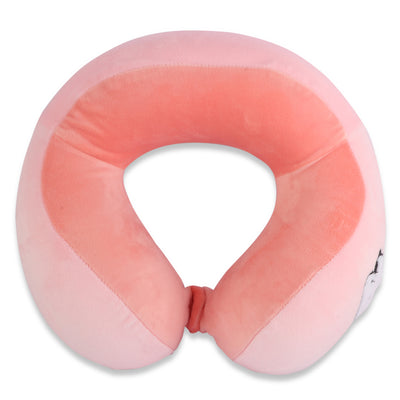 Curvy Comfort Neck Pillow - Coral Pink