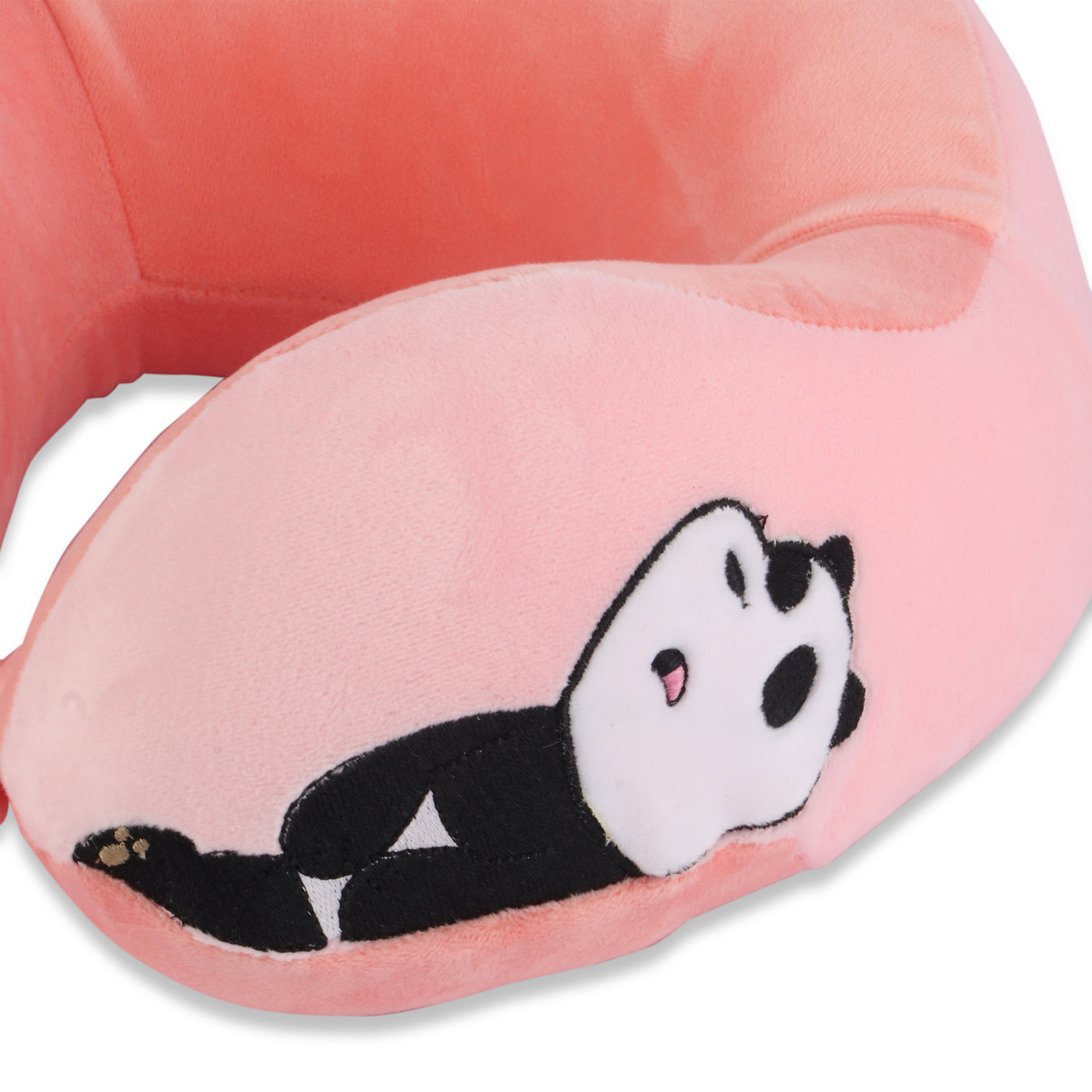 Curvy Comfort Neck Pillow - Coral Pink