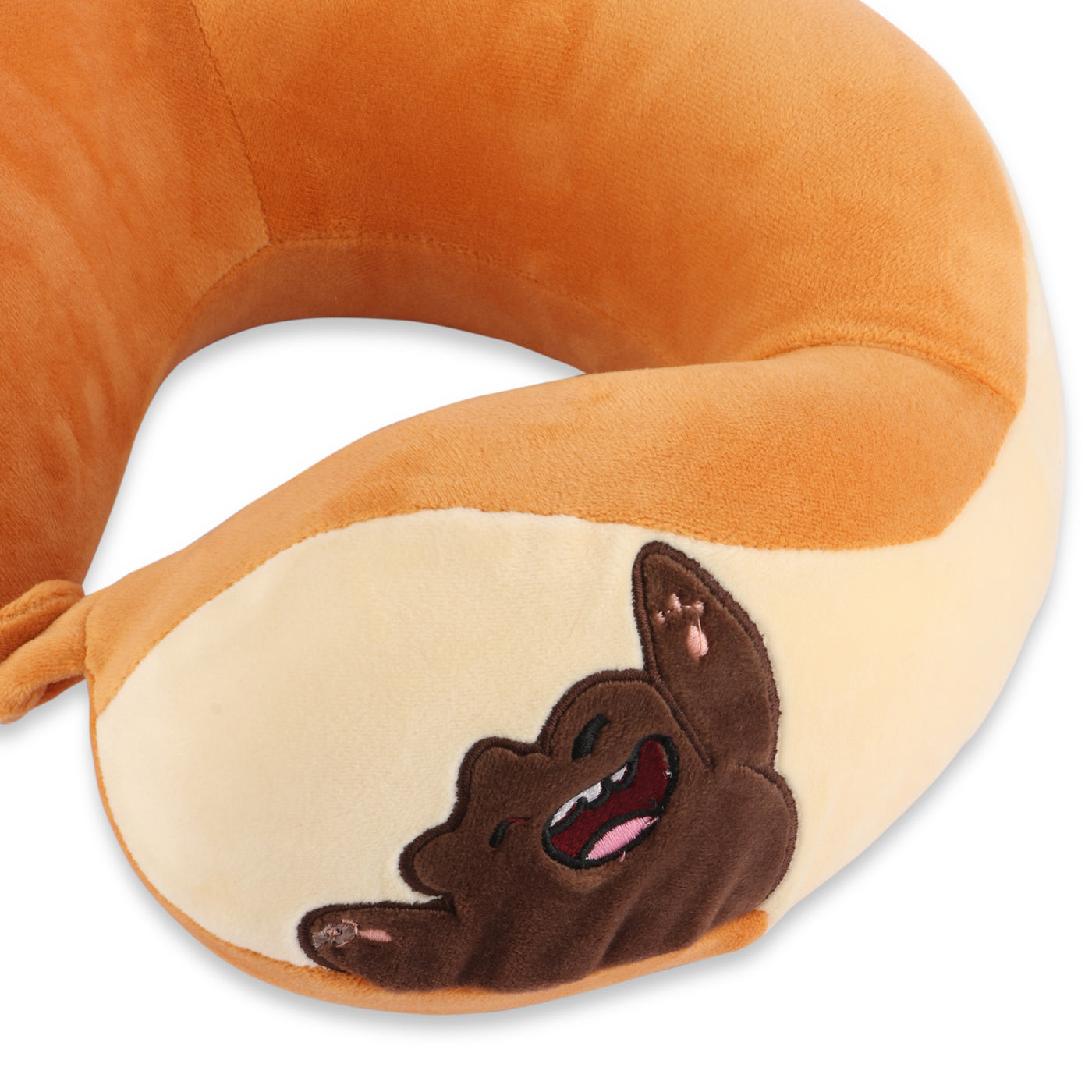 Curvy Comfort Neck Pillow - Sunset Orange