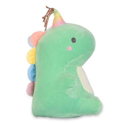 Rainbow Rex - Unicorn Dinosaur Plush Toy