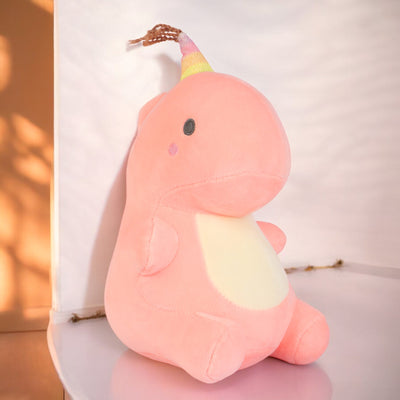 Rainbow Rex - Unicorn Dinosaur Plush Toy