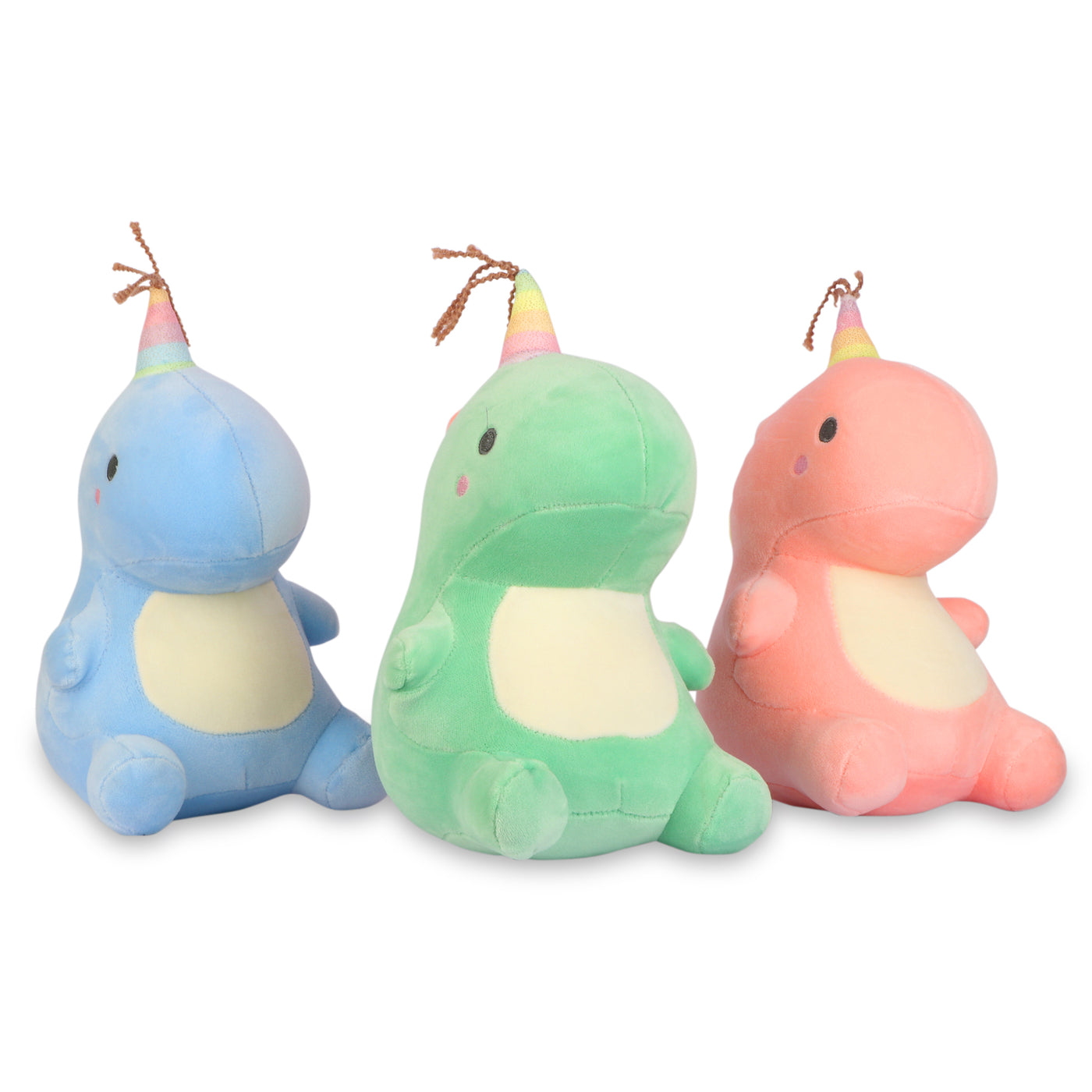 Rainbow Rex - Unicorn Dinosaur Plush Toy