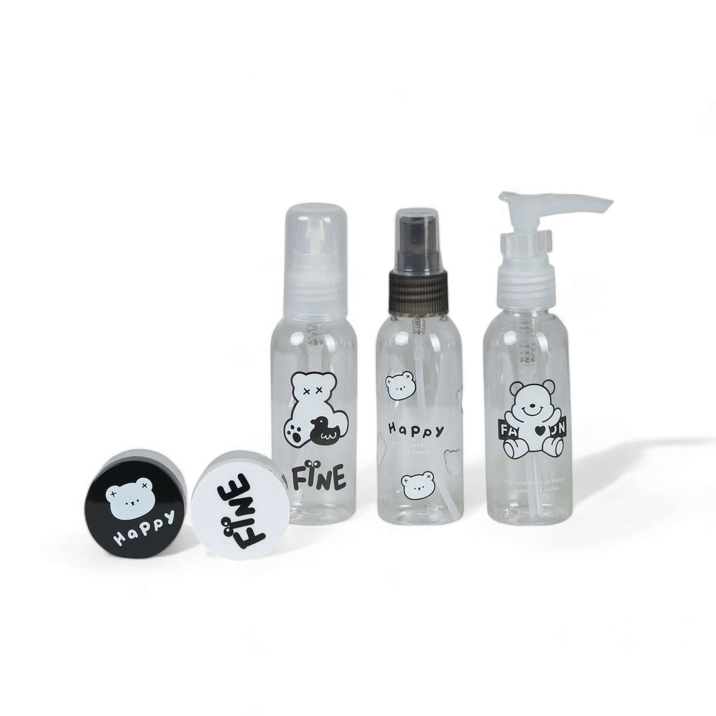 Cute Travel Bottle Set