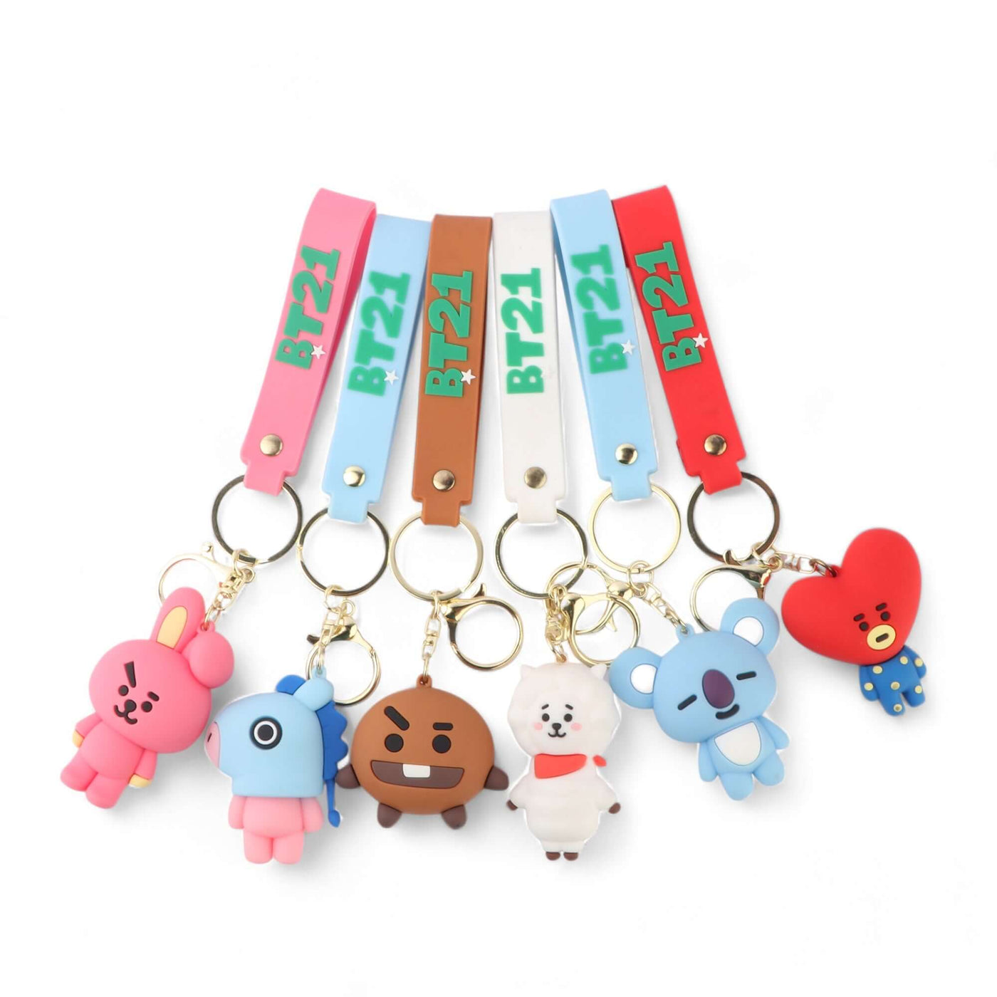 BTS Key Chain with Name Card